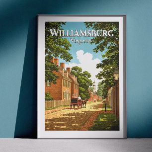 Williamsburg Virginia Poster