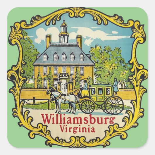 Williamsburg Virginia - Stickers (Voorkant)