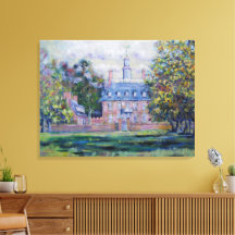 Williamsburg Welkom Schilderij / Kunstenaar Larry 