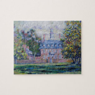 Williamsburg Welkom Schilderij / Kunstenaar Larry Legpuzzel