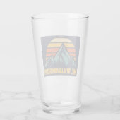 Williamson California Retro Turquoise Glas (Achterkant)