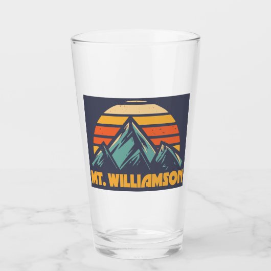 Williamson California Retro Turquoise Glas (Voorkant)