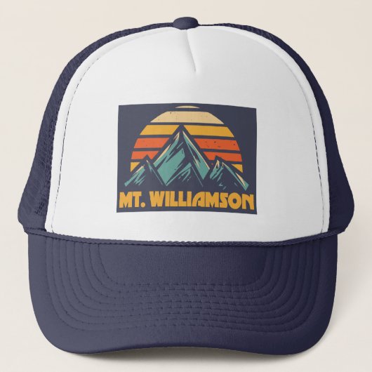 Williamson California Retro Turquoise Trucker Pet (Voorkant)