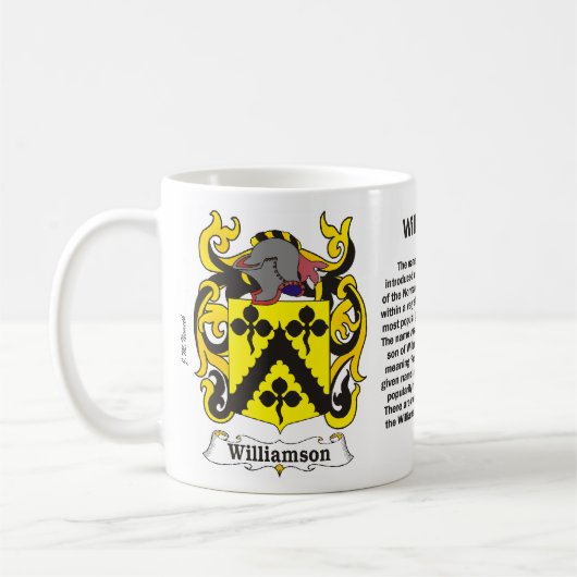Williamson Family Coat of Arms Mok (Links)