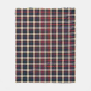 Williamson Modern Tartan Fleece Blanket, 50"x60"