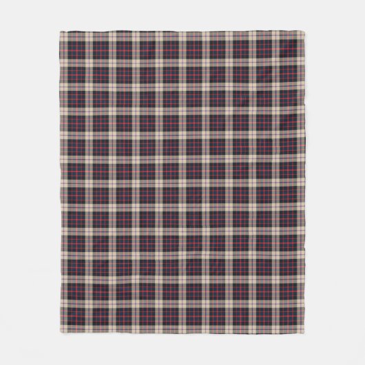 Williamson Modern Tartan Fleece Blanket, 50"x60" (Voorkant)