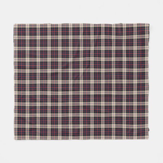 Williamson Modern Tartan Fleece Blanket, 50"x60" (Voorkant (Horizontaal))