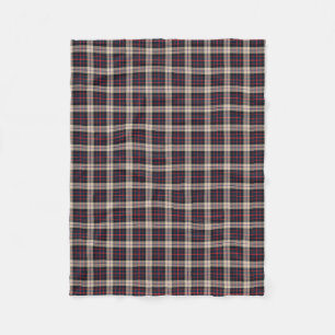 Williamson Modern Tartan fleece deken