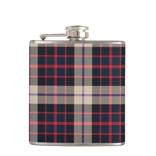 Williamson Modern Tartan Pset Heupfles (Voorkant)