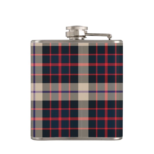 Williamson Modern Tartan Pset Heupfles (Achterkant)