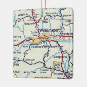 Williamsport PA Keramisch Ornament (Links)