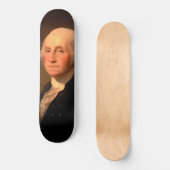 Williamstown Portret van George Washington Persoonlijk Skateboard (Voorkant)