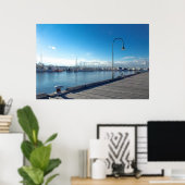Williamstown wharf poster (Thuiskantoor)