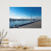 Williamstown wharf poster (Keuken)