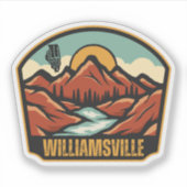 Williamsville, Illinois Sticker (Voorkant)