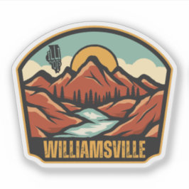 Williamsville, Illinois Sticker