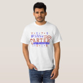 Willie Carter President 2016 Verkiezingsdemocraat T-shirt (Voorkant volledig)