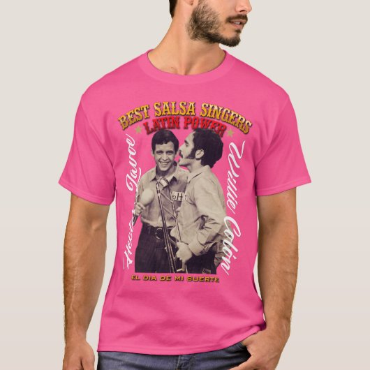 Willie Colon Hector Lavoe - El Dia De Mi Suerte. F T-shirt (Voorkant)