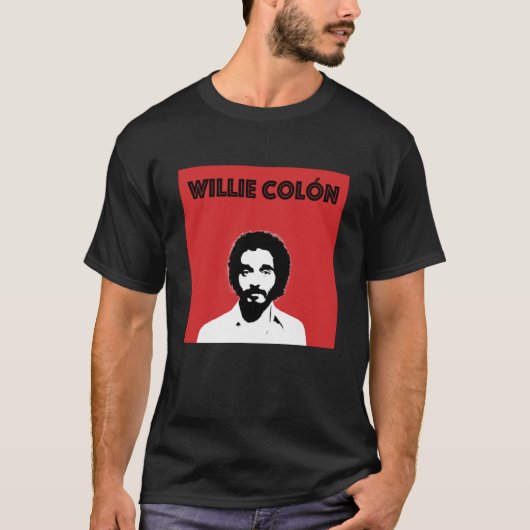 Willie Colón, het salsa man Classic T-shirt (Voorkant)