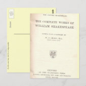 willie de bard briefkaart (Voorkant / Achterkant)