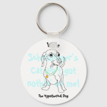 Willie de Hypothetische Dog Sleutelhanger