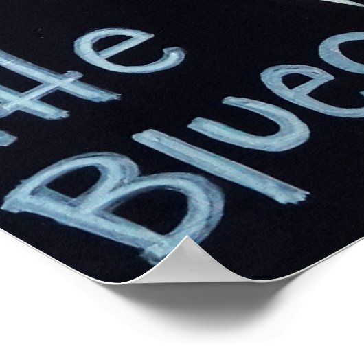 Willie Dixon Blues Folk Art Poster (Hoek)