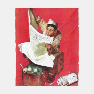 Willie Gillis op K.P. Fleece Deken