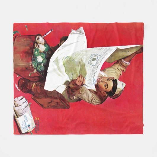 Willie Gillis op K.P. Fleece Deken (Voorkant (Horizontaal))