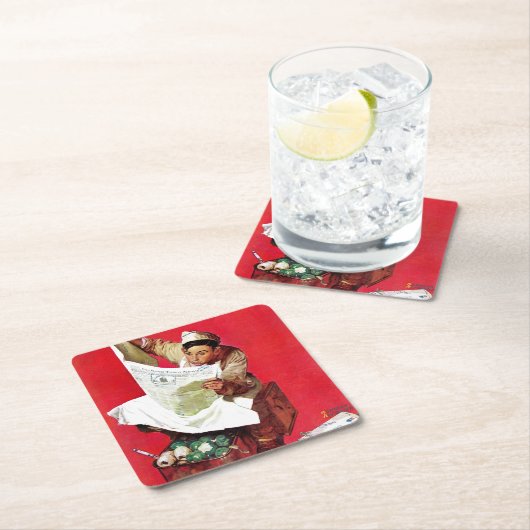 Willie Gillis op K.P. Kartonnen Onderzetters (Insitu)