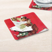 Willie Gillis op K.P. Kartonnen Onderzetters (Schuin)