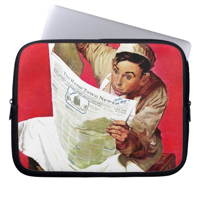 Willie Gillis op K.P. Laptop Sleeve (Voorkant)