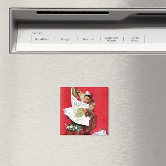 Willie Gillis op K.P. Magneet (Insitu (Vaatwasser))