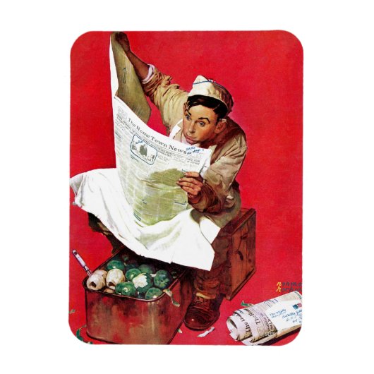 Willie Gillis op K.P. Magneet (Verticaal)