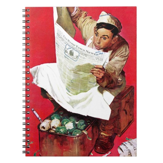 Willie Gillis op K.P. Notitieboek (Voorkant)