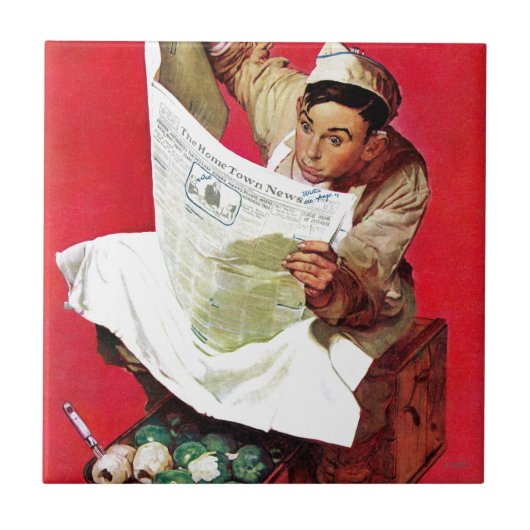 Willie Gillis op K.P. Tegeltje (Voorkant)