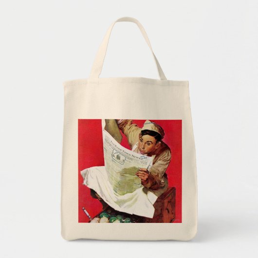 Willie Gillis op K.P. Tote Bag (Voorkant)