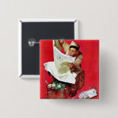 Willie Gillis op K.P. Vierkante Button 5,1 Cm (Voorkant /achterkant)