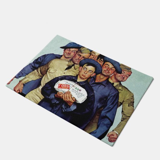 Willie Gillis' pakket van Thuis Deurmat (Schuin)