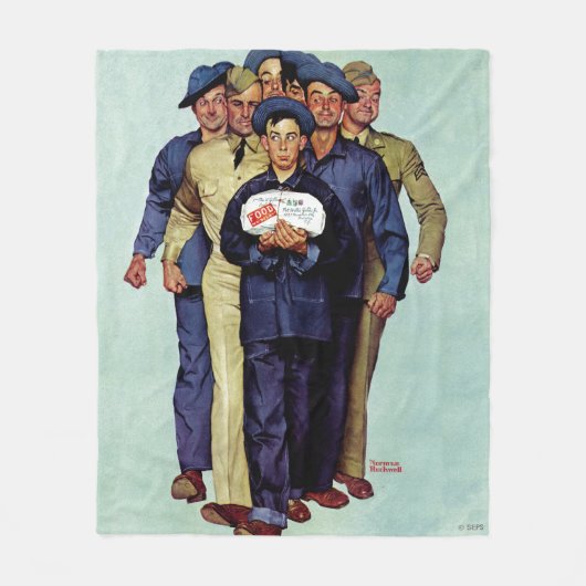 Willie Gillis' pakket van Thuis Fleece Deken (Voorkant)