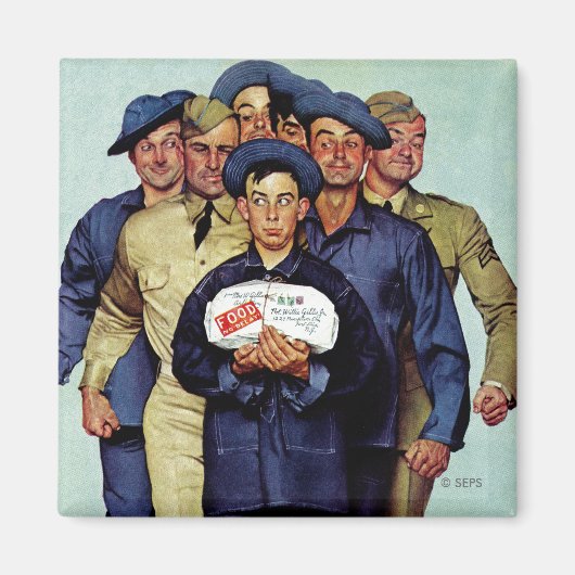 Willie Gillis' pakket van Thuis Magneet (Voorkant)