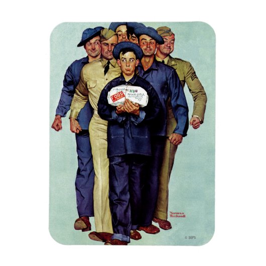 Willie Gillis' pakket van Thuis Magneet (Verticaal)