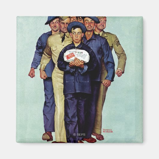 Willie Gillis' pakket van Thuis Magneet (Voorkant)