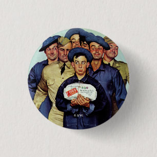 Willie Gillis' pakket van Thuis Ronde Button 3,2 Cm