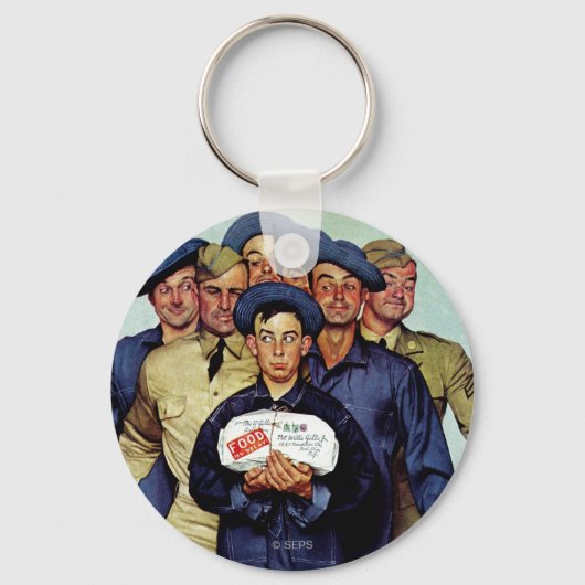 Willie Gillis' pakket van Thuis Sleutelhanger (Voorkant)