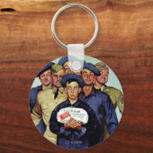 Willie Gillis' pakket van Thuis Sleutelhanger (Voorkant)