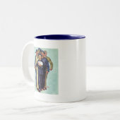 Willie Gillis' pakket van Thuis Tweekleurige Koffiemok (Voorkant links)