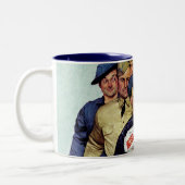 Willie Gillis' pakket van Thuis Tweekleurige Koffiemok (Links)