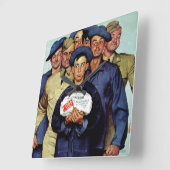 Willie Gillis' pakket van Thuis Vierkante Klok (Hoek)