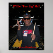 Willie Hall Poster (Voorkant)