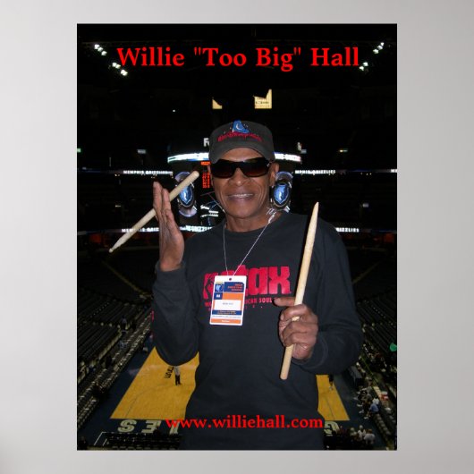 Willie Hall Poster (Voorkant)